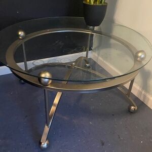 Glass table